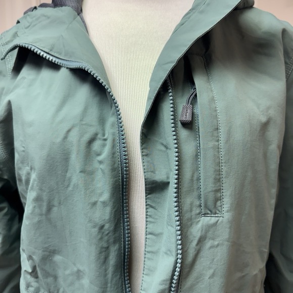 Carhartt Women's Rain Jacket Coat Small S (4/6) Green Waterproof Hooded NWT - Picture 3 of 16